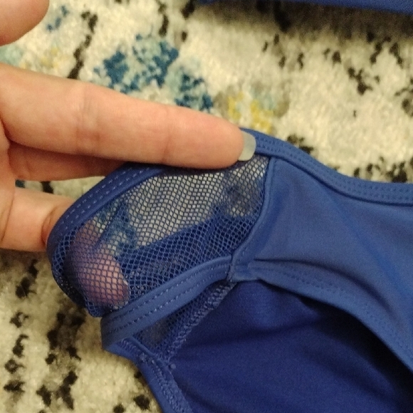 Blue Women's Swimwear Set - Picture 4 of 12